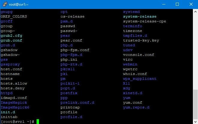 basic centos linux